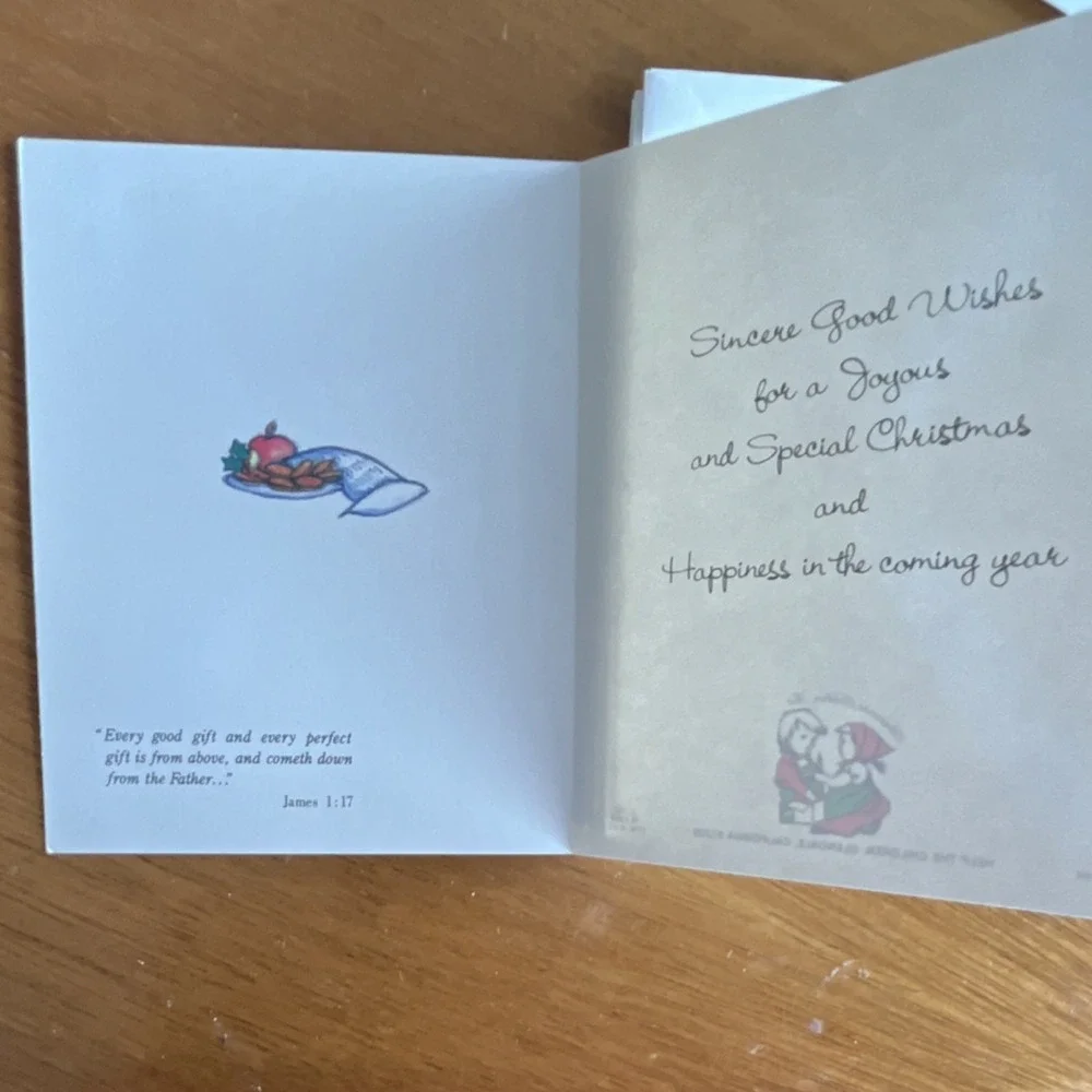 Children's Mission Fund Vintage Christmas‎ Greeting Cards Lot Assorted Designs